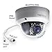 TRENDnet Indoor/Outdoor Dome Style, PoE IP Camera with 3 Megapixel Full 1080p, IP66 Rated Housing, Night Vision up to 82ft., ONVIF, IPv6, TV-IP311PI (Renewed)