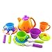 Kitchen Toys Tea Party Pretend Playset for Kids - Fine Skills Development,Pretend Play Girls Cookware Set for Toddlers 3 Years(28pcs)