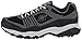 Skechers Sport Men's Afterburn Strike Memory Foam Lace-Up Sneaker,Charcoal/Black,8 4E US