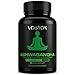Organic Ashwagandha 1300mg - Natural Stress and Anxiety Relief Supplement - Healthy Nervous System, Energy and Mood Support - Non-GMO and Gluten Free with Organic Black Pepper - 90 Veggie Capsules