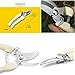3CR13 Garden Shears Farmer Florist Pruner for Garden Picking Fruit Pruning Regenerated Branches, secateurs, Whitethumb 2