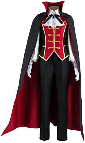 lancoszp Men My Hero Academia Todoroki Shoto Halloween Cosplay Vampire Costume Boku no Hero Academia Outfit Full Set
