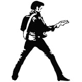 Elvis Presley Guitar Dance - Movie Decal Vinyl Car Wall Laptop Cellphone Sticker