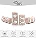 Premium Elastic Bandage Wrap - 4 Rolls + 8 Clips - Athletic Wrap - Bandage Compression Tape Roll Ankle Wrist Leg Elbow Knee Sprains and Strains