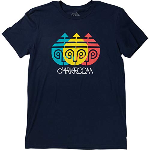 Darkroom CMY Navy Men's Short Sleeve T-Shirt - X-Large