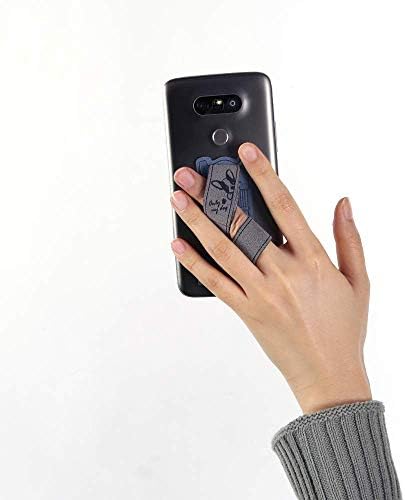 Smart Phone Loop Holder for Hand Grip - Cell Phone Accessories for Back of Phone (Blue Camera)