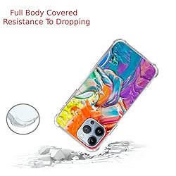Art Colorful Paint Phone Case Compatible with