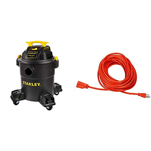 Stanley SL18116P Wet/Dry Vacuum, 6 Gallon, 4 Horsepower Black