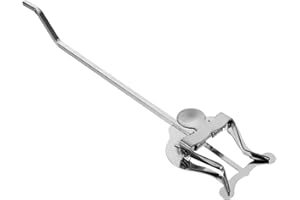 TUOREN Plating Saxophone Marching Clamp-on Lyre Metal Sheet Music Clip,Stainless Steel