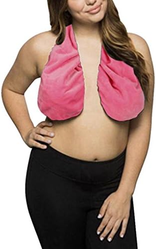 Ta-Ta Towel, Keepwin Women’s Soft Lifted Boob Sweat Towel Bra for Breastfeeding Sport