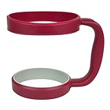 Mug Handle, PHOTNO Handle For YETI Rambler 30 oz Tumblers Slip Handle Yeti Cup (Red)