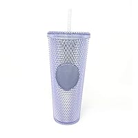 Starbucks 2019 Holiday Season IRIDESCENT COLD CUP - BLING PLATINUM, 24 Fl Oz