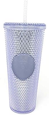 starbucks 2019 bling platinum iridescent studded cold cup silver tumbler venti