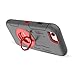 BENTOBEN New iPhone SE 2020 Case, iPhone 8 Case, iPhone 7 Case, Heavy Duty Full Body Rugged Rotating Kickstand Ring Belt Clip Holster Hybrid Shockproof Protective Cover for iPhone SE2/8/7,Black/Red