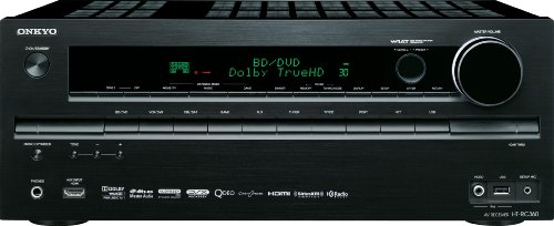 Onkyo HT-RC360 7.2-Channel Network Audio/Video Receiver (Black) (Discontinued by Manufacturer)