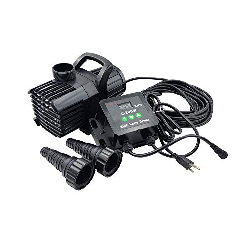 Jebao SME-22000 5811 GPH Adjustable Pond Water Pump with Controller