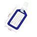 BlueCosto 10x Blue Luggage Tags for Suitcases Travel Bag Tag Suitcase Baggage Name Label
