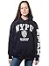 NYPD Adult Navy Pullover Hoodie with White Print (Small)
