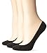 Massaging Sole Cotton Liner Sock with Heel Gel (3-Pack)