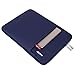 MOSISO Laptop Case 13 inch, 13 inch Laptop Sleeve Compatible with MacBook Air M3 M2 M1 2025-2018 / Pro M2 M1 2025-2016, Polyester Vertical Computer Sleeve Bag with Pocket, Navy Blue