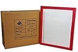 20 x 24 Inch Pre-stretched Aluminum Silk Screen Printing Frames with 160 White Mesh (6 Pack Screens)
