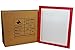 20 x 24 Inch Pre-stretched Aluminum Silk Screen Printing Frames with 160 White Mesh (6 Pack Screens) primary