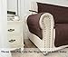 Ameritex Couch Sofa Slipcover 100% Waterproof Nonslip Quilted Furniture Protector Slipcover for Dogs, Children, Pets Sofa Slipcover Machine Washable (Chocolate, 68