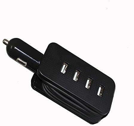 Sodker 21W USB 3.0 Car Charger, Smart Multiple Port for iPhone X / 8 / 7 / 6s / Plus, iPad Pro / Air 2 / mini, Galaxy S7 / S6 / Edge / Plus, Note 5 / 4, LG, Nexus, HTC and More-Black