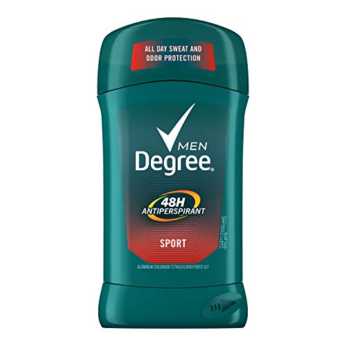 Degree Men Invisible Stick Antiperspirant Deodorant Sport - 2.7 oz, Pack of 5