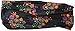Natural Life Women's Half Boho Bandeau Floral Pattern, Black/Turquoise
