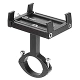 Bicycle Phone Holder, Non-Skid Bike Phone Mount Set for iPhone Android GPS Other Devices 3.5-6.2in 22.2-38.1mm Handlebar