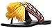 Circus by Sam Edelman Women's Bella Flat Sandal, Black/Multi, 8.5 Medium US