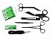 17 Piece First Responder Tactical Kit Shears EMT/Scissors Combo Pack with Holster, Tactical All Black - Ideal for EMT, First Responder, Firefighter, Military, Police and Medic
