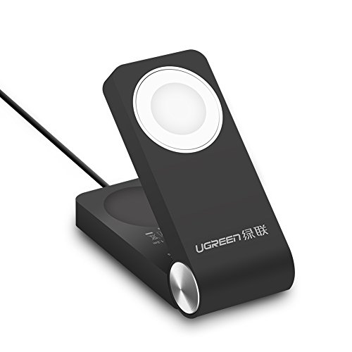 UGREEN-Foldable-Wireless-Charger-for-Apple-Watch-MFi-Certified-Charger-Charging-Dock-Stand-Support-Nightstand-Mode-With-4FT-Charging-Cable-for-Apple-Watch-3-2-1-All-38mm-42mm-iWatch-4FT-12M