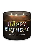 Bath & Body Works HAPPY BIRTHDAY Scented Candle in VANILLA BEAN