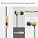 XtremeMac GGMM high Sound Quality Earphone Hands Free Call Correspondence Champagne Gold C 800-01, Clear
