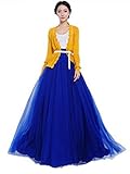 Bowknot Waist Chiffon Pleated Tiered Dress Long Maxi Skirt Gown