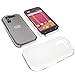 Protective case for CAT S60 Rubber TPU Mobile Phone Cover Transparent White