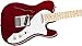 Fender Deluxe Thinline Telecaster Electric Guitar, Candy Apple Red, Maple Fingerboard