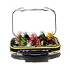 Double-Side-Waterproof-Pocketed-Fly-Box-Packed-with-100-Assorted-Dry-Flies-Fishing-Package