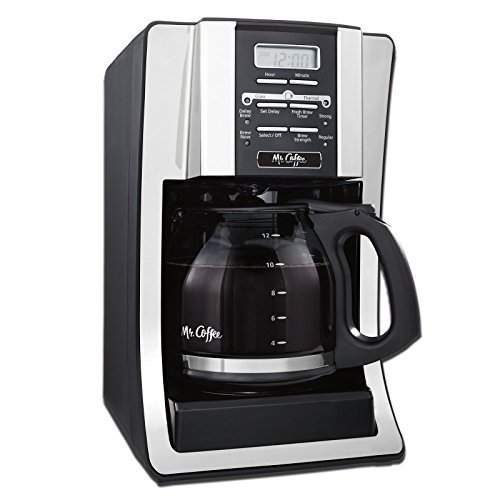 Coffee Maker BVMC-SJX33GT 12-Cup Programmable with Water Filtration Chrome
