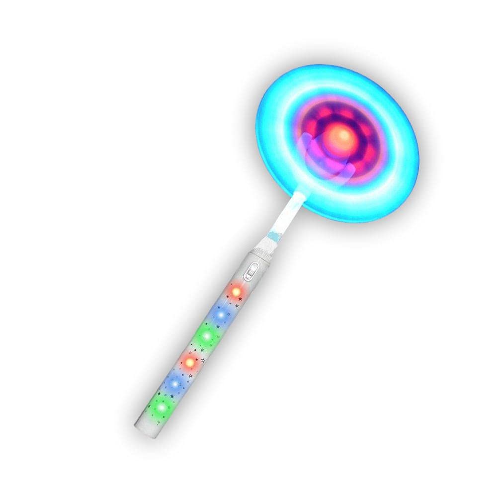The Glowhouse Flashing Swivel Fan LED Light Up Adjustable Windmill Spinning Toy