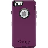 OtterBox Defender Series Case for Apple iPhone 6s/6 (Case Only - Holster Not Included) (Damson Purple - Black)