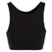 adidas Originals Women's Originals Trefoil Sports Bra, Black/White, Medium