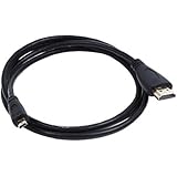 Micro HDMI A/V TV Video Cable Cord for Panasonic Lumix K1HY19YY0038 RP-CHEU15 Camera