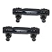 DLZ 6 Pcs Front Suspension Kit-2 Outer 2 Inner Tie Rod End 2 Adjusting Sleeve Compatible with C1500 C2500 C3500 Pickup Suburban Express Savana 1500 2500 3500 1988-2000 ES2004S ES2836RL