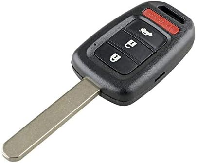 iBelly New 2PCs for Honda 4-Key Key for MLBHLIK6-1T 313.8 Frequency Key Shell Remote Control for 2013 2014 2015 2016 2017 Honda Accord Remote Car Keyless Entry Key Fob