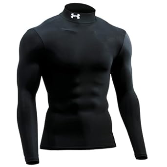 UNDER ARMOUR UAHGコンプレッションLSモック ベースレイヤー MCM3423