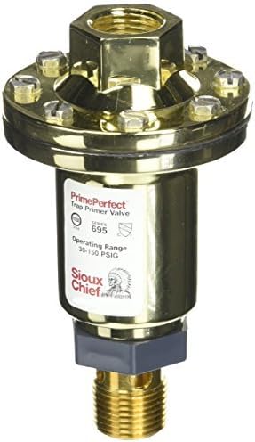 Soux Chief 695-01 Valve Brass Plated Trap Primer by Soux Chief