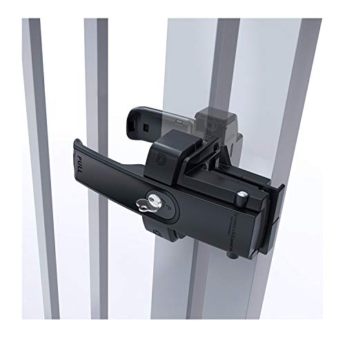 D&D Technologies LLMKDBT LokkLatch Dual Sided Push/Pull Handle Latch, Key Lockable on